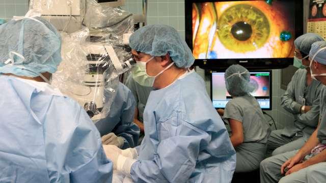 Stein Eye Institute surgical procedure
